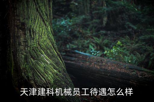 天津建科機械員工待遇怎么樣