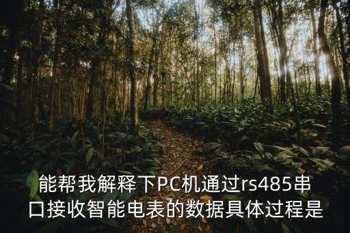 能幫我解釋下PC機通過rs485串口接收智能電表的數(shù)據(jù)具體過程是