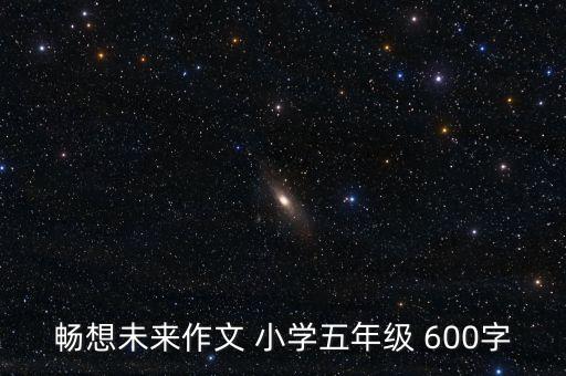 暢想未來作文 小學(xué)五年級 600字