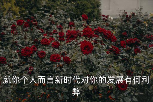 新時(shí)代的利與弊，就你個(gè)人而言新時(shí)代對(duì)你的發(fā)展有何利弊