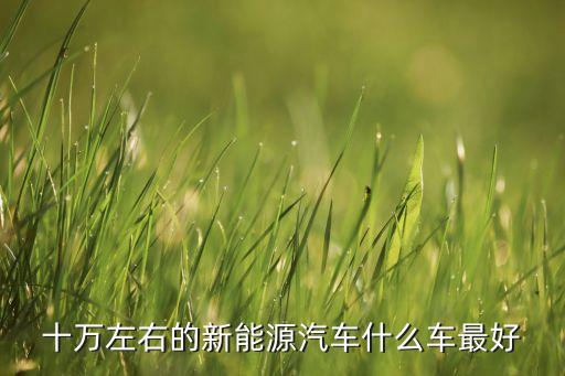 十萬左右的新能源汽車什么車最好