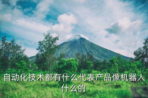自動(dòng)化技術(shù)都有什么代表產(chǎn)品像機(jī)器人什么的