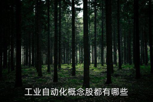 工業(yè)自動化概念股都有哪些