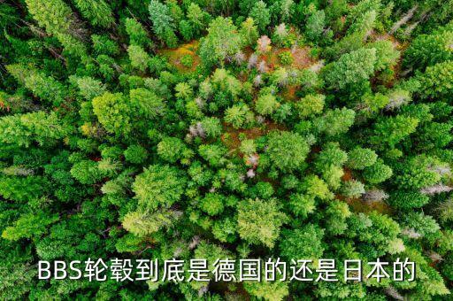 BBS輪轂到底是德國的還是日本的