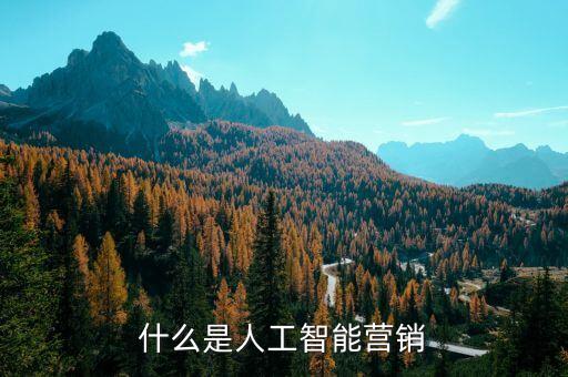 智能營銷項目，什么是人工智能營銷