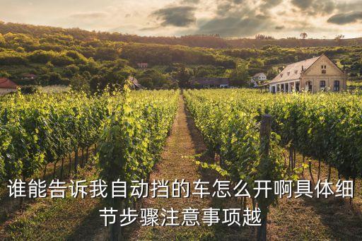 豐田自動擋開車教程，豐田自動擋怎么開
