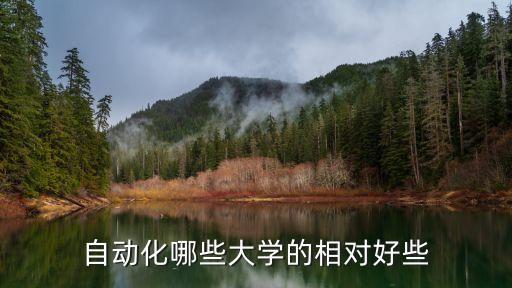 哪些大學(xué)的自動化專業(yè)比較強，中國哪所大學(xué)的自動化專業(yè)最好