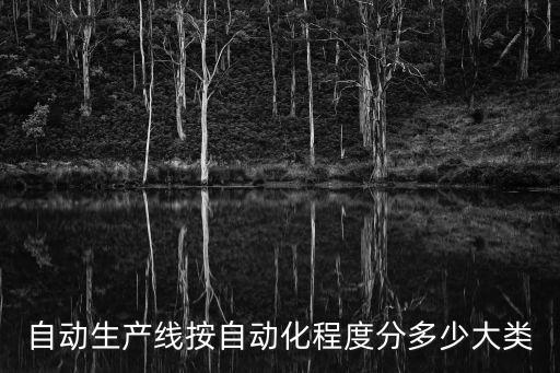 工廠自動(dòng)化程度，在自動(dòng)化程度很高的工廠或人少或無人的工廠生于價(jià)值是否仍是