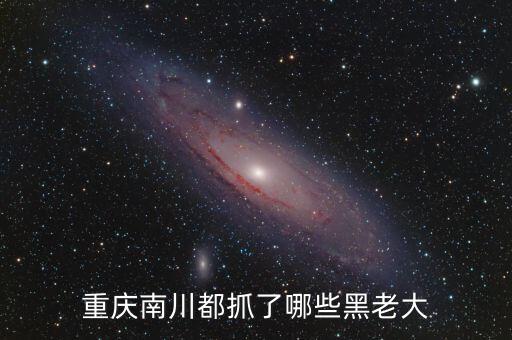 重慶南川都抓了哪些黑老大