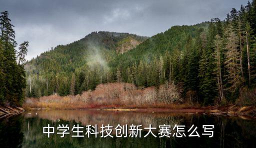 科技進(jìn)步創(chuàng)新團(tuán)隊(duì)獎(jiǎng)寫運(yùn)動(dòng)會(huì)，中學(xué)生科技創(chuàng)新大賽怎么寫