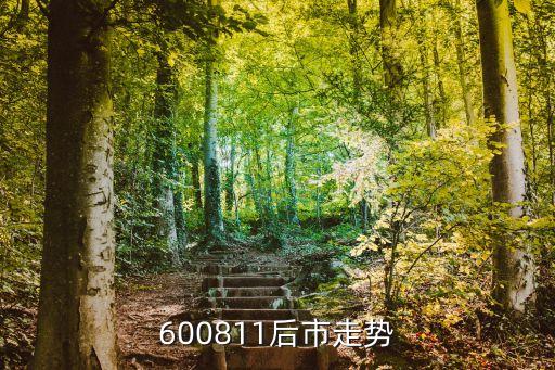600811后市走勢(shì)