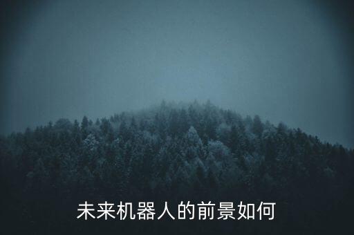 由于機器人產業(yè)前景好，機器人行業(yè)的前景怎么樣