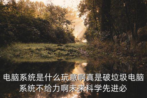 電腦系統(tǒng)是什么玩意啊真是破垃圾電腦系統(tǒng)不給力啊未來科學先進必