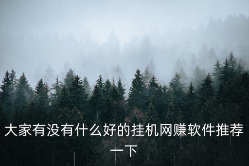 正規(guī)的掛機賺錢平臺下載，有沒有手機掛機賺錢的軟件手動自動都行