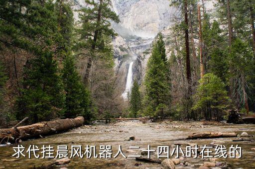 求代掛晨風(fēng)機(jī)器人二十四小時在線的