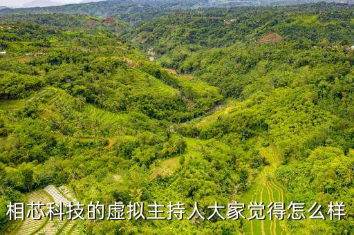 相芯科技的虛擬主持人大家覺得怎么樣