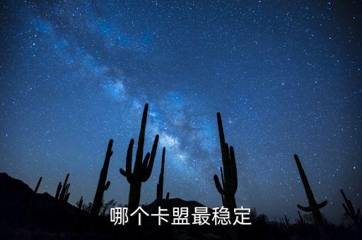 哪個(gè)卡盟最好最穩(wěn)定，什么卡盟最穩(wěn)定
