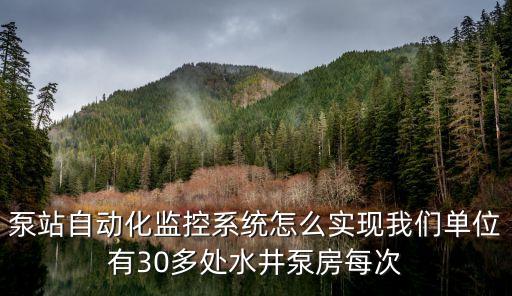 泵站自動化控制系統(tǒng)工程監(jiān)理細(xì)則，江蘇南京有誰家在做泵站遠(yuǎn)程監(jiān)自動化控制系統(tǒng)有方案的講下