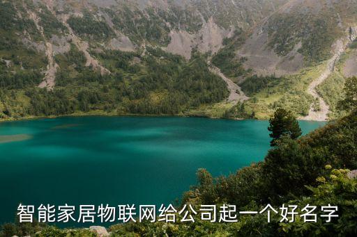 智能家居物聯(lián)網(wǎng)給公司起一個好名字