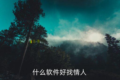 什么軟件好找情人