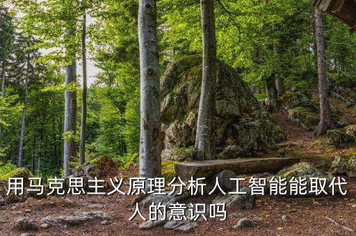 用馬克思主義原理分析人工智能能取代人的意識嗎