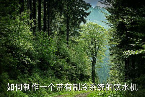 如何制作一個(gè)帶有制冷系統(tǒng)的飲水機(jī)