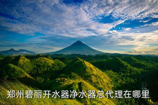 鄭州碧麗開水器凈水器總代理在哪里
