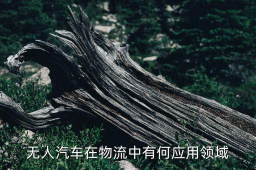 無人汽車在物流中有何應(yīng)用領(lǐng)域