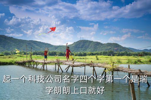 起一個科技公司名字四個字第一個是瑞字朗朗上口就好