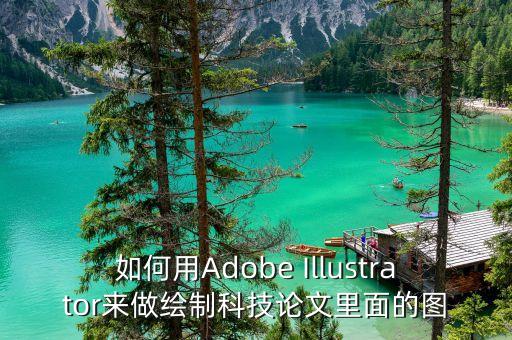 如何用Adobe Illustrator來做繪制科技論文里面的圖