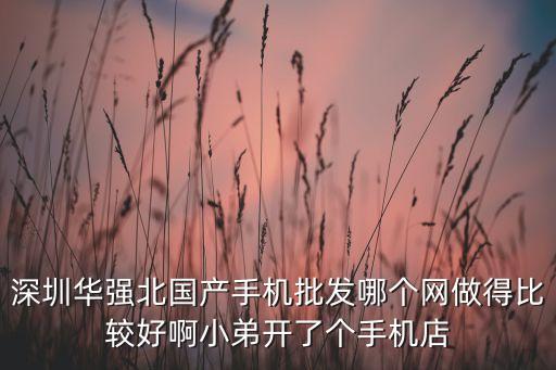 華強(qiáng)北手機(jī)購(gòu)買平臺(tái)，深圳華強(qiáng)北哪能買到行貨手機(jī)