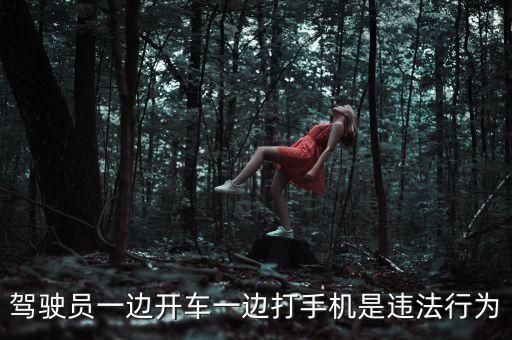 駕駛員一邊開(kāi)車一邊打手機(jī)是違法行為