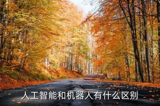 人工智能和機器人有什么區(qū)別