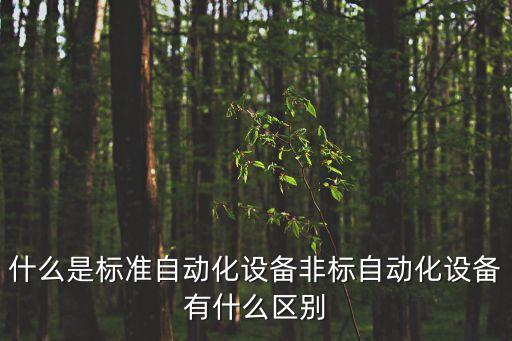 非標(biāo)自動(dòng)化設(shè)備是什么時(shí)候，非標(biāo)自動(dòng)化設(shè)備有什么功能