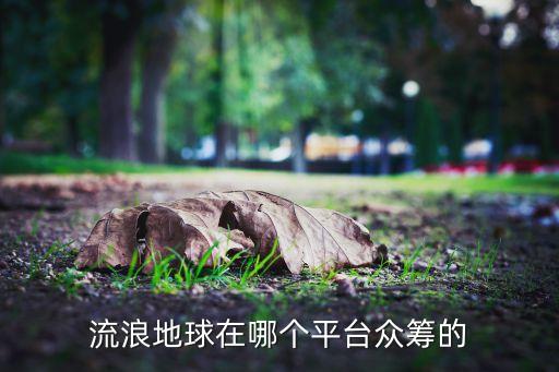 電影流浪地球2官方眾籌，流浪地球在哪個平臺眾籌的