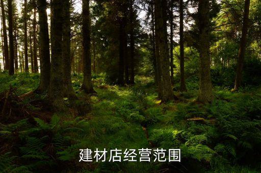 建材公司經(jīng)營(yíng)范圍包括哪些，建筑材料經(jīng)營(yíng)范圍