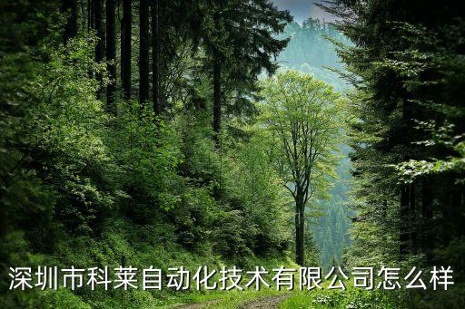 深圳市科萊自動化技術(shù)有限公司怎么樣