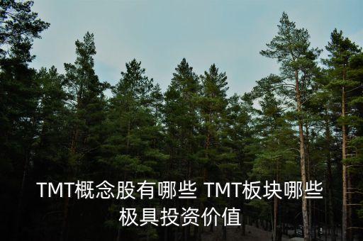 TMT概念股有哪些 TMT板塊哪些極具投資價(jià)值