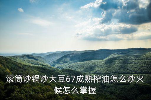 小型滾筒炒鍋怎么用，電動(dòng)滾筒炒鍋如何避免芝麻被炒糊 芝麻如果干是不是更容易炒糊