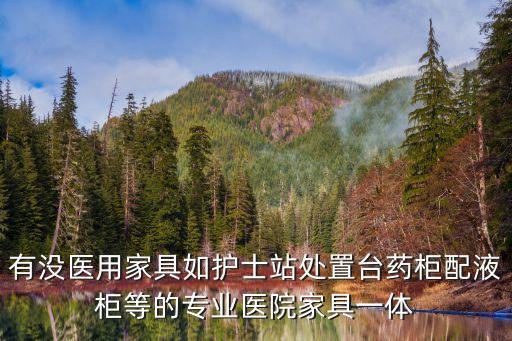 醫(yī)院智能藥柜廠家，有沒(méi)醫(yī)用家具如護(hù)士站處置臺(tái)藥柜配液柜等的專業(yè)醫(yī)院家具一體