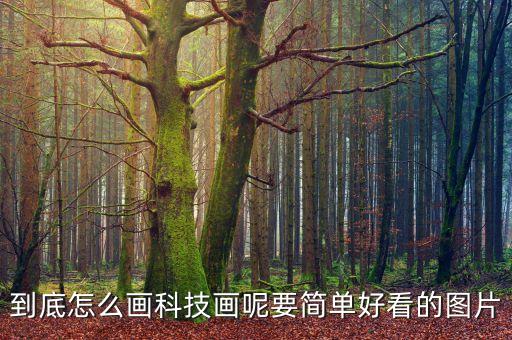 未來(lái)科技畫(huà) 簡(jiǎn)單，到底怎么畫(huà)科技畫(huà)呢要簡(jiǎn)單好看的圖片