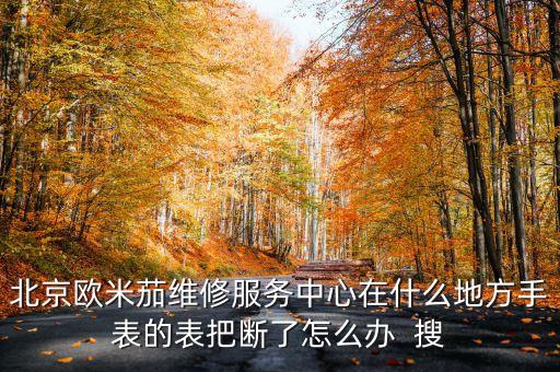 北京歐米茄維修服務(wù)中心在什么地方手表的表把斷了怎么辦  搜