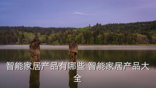 智能家居產(chǎn)品有哪些 智能家居產(chǎn)品大全