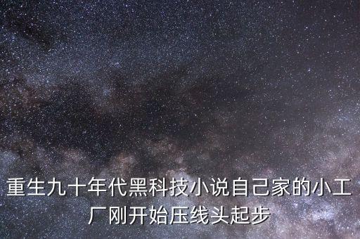 重生九十年代黑科技小說自己家的小工廠剛開始壓線頭起步