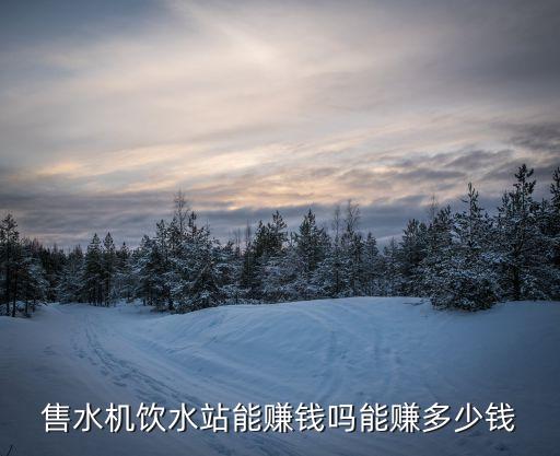 小區(qū)售水機一噸水 能掙多少錢，售水機飲水站能賺錢嗎能賺多少錢