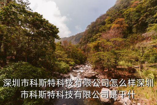 深圳市科斯特科技有限公司怎么樣深圳市科斯特科技有限公司是干什