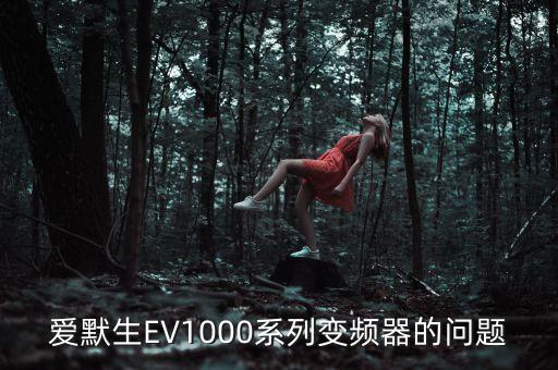 愛(ài)默生EV1000系列變頻器的問(wèn)題