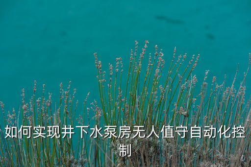 泵站自動(dòng)化控制系統(tǒng)設(shè)計(jì)，水泵PLC控制系統(tǒng)設(shè)計(jì)