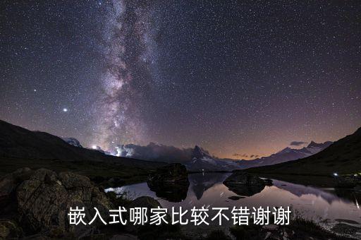 嵌入式哪家比較不錯謝謝