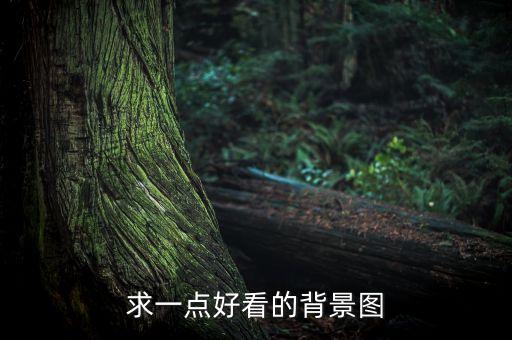 求一點好看的背景圖